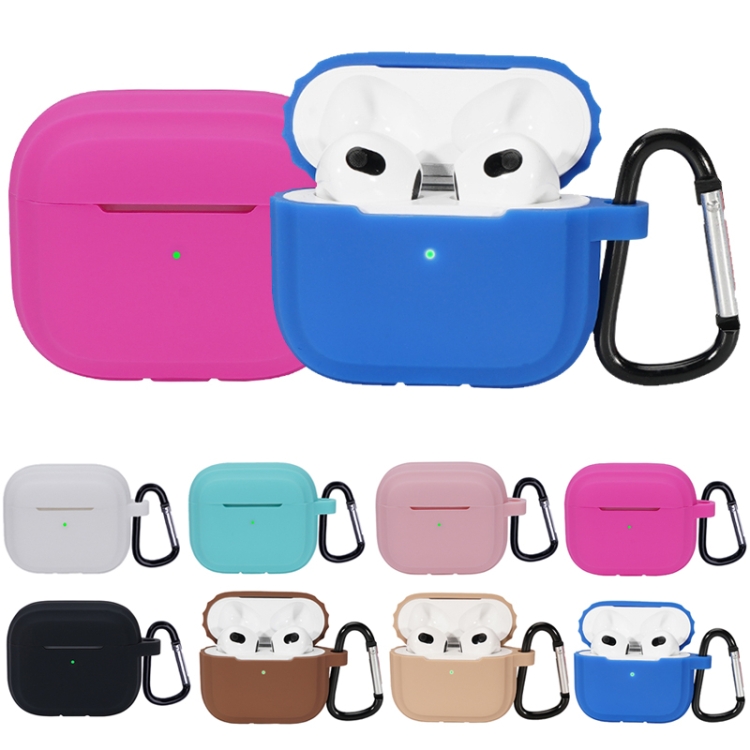 Bluetooth Earphone Soft Silicone Case For AirPods 3 (Mint Green) Bluetooth Earphone Soft Silicone Case For AirPods 3 (Mint Green)