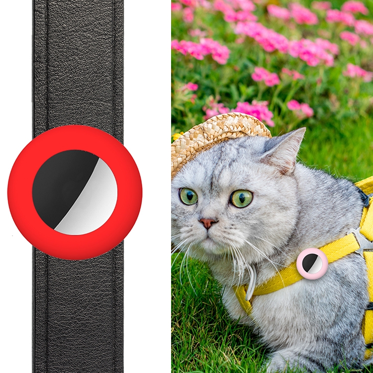 Pet Locator Tracker Silicone Cover For AirTag, Size: M (Denim Blue) Pet Locator Tracker Silicone Cover For AirTag, Size: M (Denim Blue)
