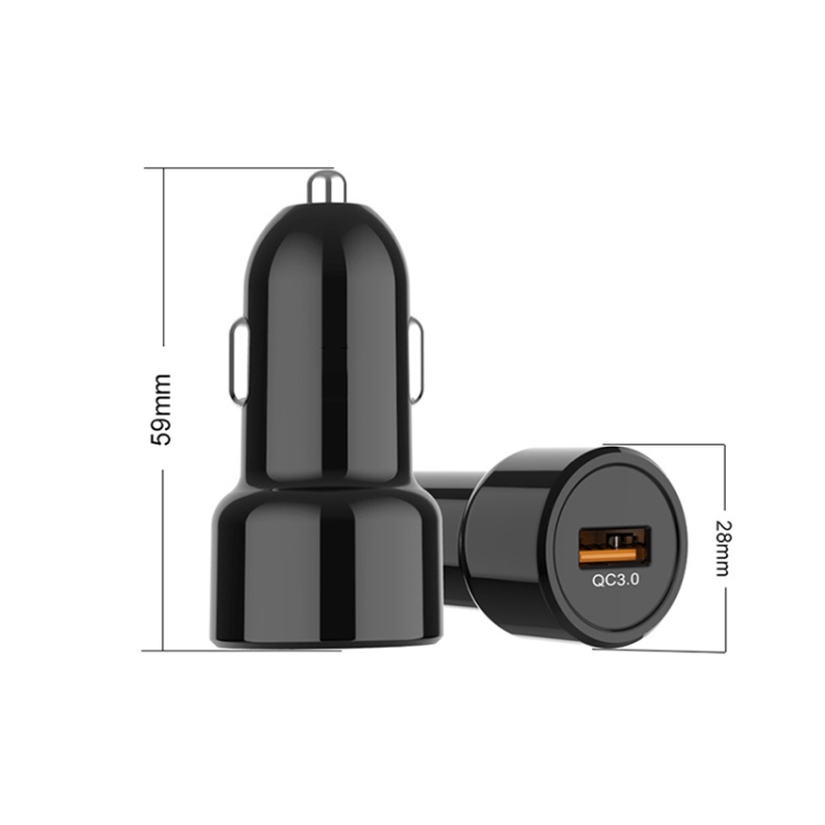 IBD321-Q3 Universal Fireproof Mobile Phone Car Charger, Model: 4.8A+24W IBD321-Q3 Universal Fireproof Mobile Phone Car Charger, Model: 4.8A+24W