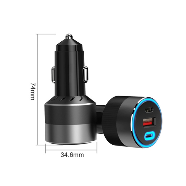 IBD353 Multifunctional Flame Retardant Car Phone Charger, Model: 58.5W IBD353 Multifunctional Flame Retardant Car Phone Charger, Model: 58.5W