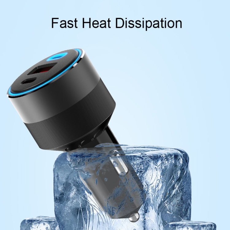 IBD353 Multifunctional Flame Retardant Car Phone Charger, Model: 58.5W IBD353 Multifunctional Flame Retardant Car Phone Charger, Model: 58.5W