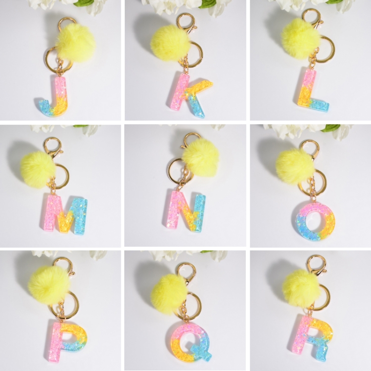 Portachiavi Keyrings Keychains Donna Uomo Capelli Palla