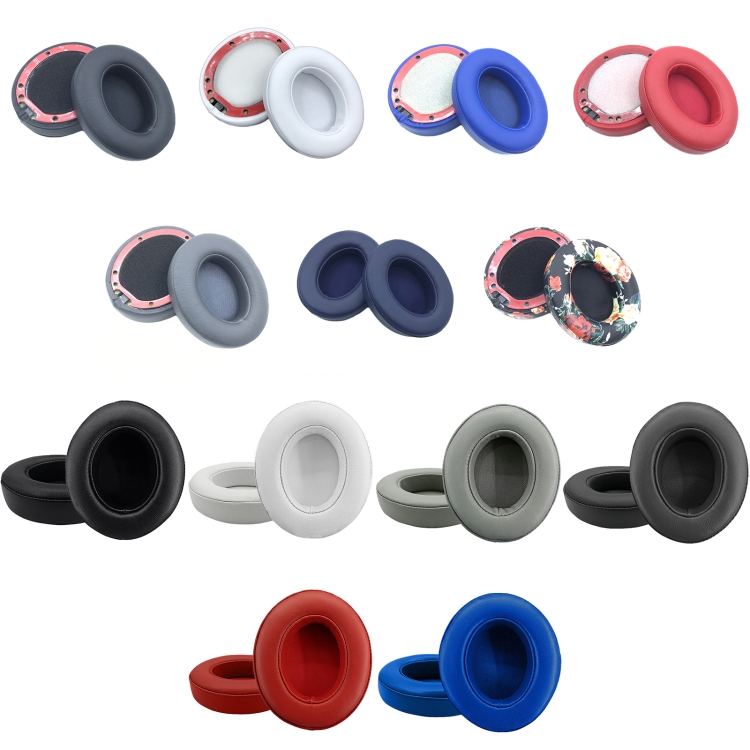 2 PCS Leather Soft Breathable Headphone Cover For Beats Studio 2/3, Color: Sheepskin Red 2 PCS Leather Soft Breathable Headphone Cover For Beats Studio 2/3, Color: Sheepskin Red