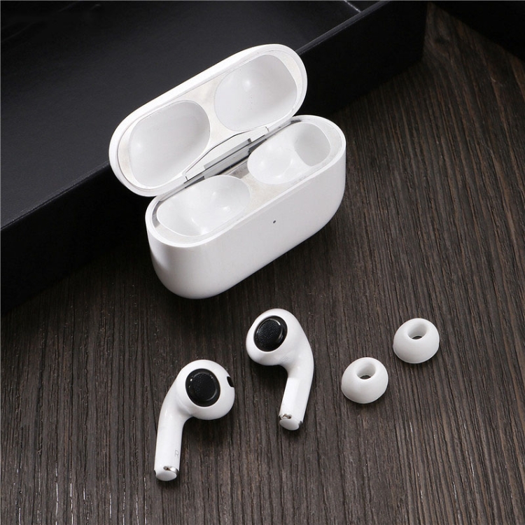 4 Sets / 12pcs In-Ear Headphones Silicone Earphone Earbud Case For AirPods Pro(White) 4 Sets / 12pcs In-Ear Headphones Silicone Earphone Earbud Case For AirPods Pro(White)
