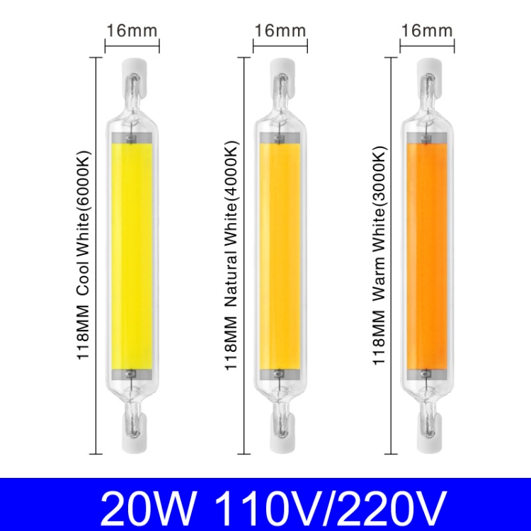 20W R7S 78mm LED Bulb