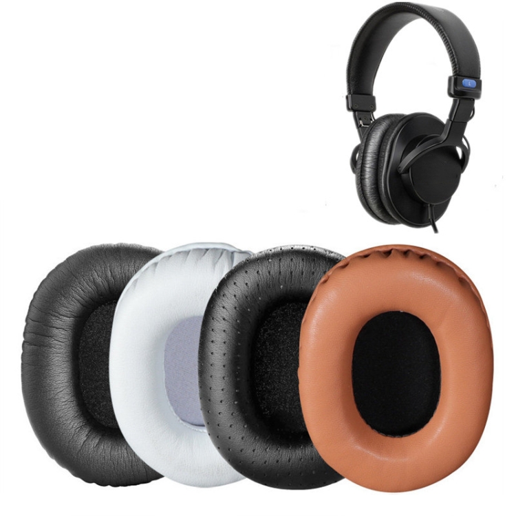 2 PCS Headset Sponge Earmuffs For SONY MDR-7506 / V6 / 900ST, Color: Gray Stitching 2 PCS Headset Sponge Earmuffs For SONY MDR-7506 / V6 / 900ST, Color: Gray Stitching
