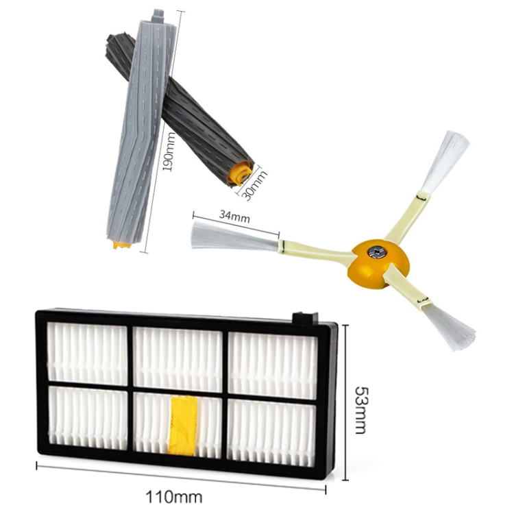 Per IRobot Roomba 800/860/870/880/960 Accessori per robot di spazzamento,  Stile: Set 4