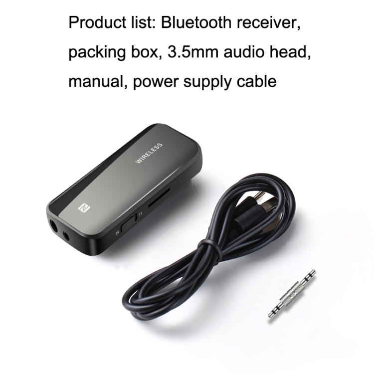 Adaptateur Bluetooth 5.0 Transmetteur, Bluetooth Émetteur et Récepteur  2-en-1 Sortie Stéréo 3.5mm, Adaptateur Bluetooth Audio aptX Double  Appairage