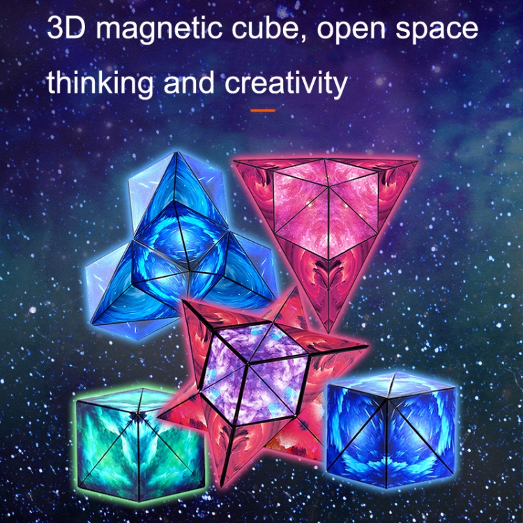 Cube magnétique en 3D