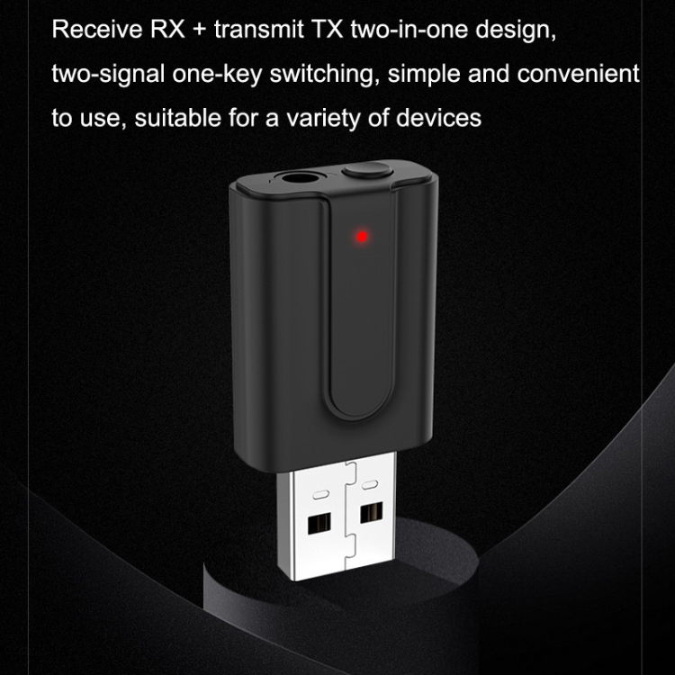 BT10 2 In 1 USB Bluetooth 5.0 Transmitter Receiver Speaker Computer Wireless Headphone Adapter BT10 2 In 1 USB Bluetooth 5.0 Transmitter Receiver Speaker Computer Wireless Headphone Adapter
