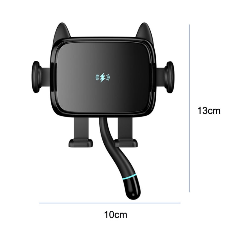 15W Fast Charge Car Air Outlet Wireless Charging Phone Holder(Black) 15W Fast Charge Car Air Outlet Wireless Charging Phone Holder(Black)