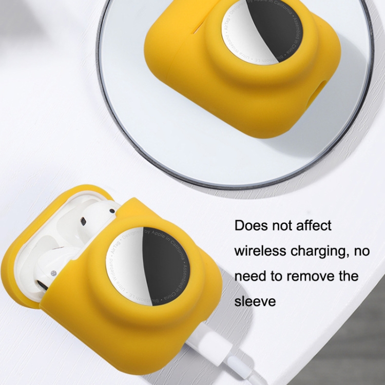 2PCS 2 In 1 Earphone Protective Case Tracker Cover For AirTag / Airpods 2(Mint Green)