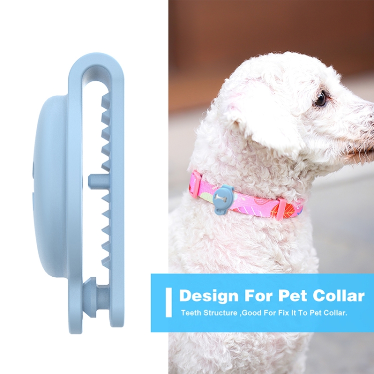 2 PCS JJ10134 Bone Shaped Pet Tracker Silicone Cover with Clip Function For Airtag(Grey) 2 PCS JJ10134 Bone Shaped Pet Tracker Silicone Cover with Clip Function For Airtag(Grey)