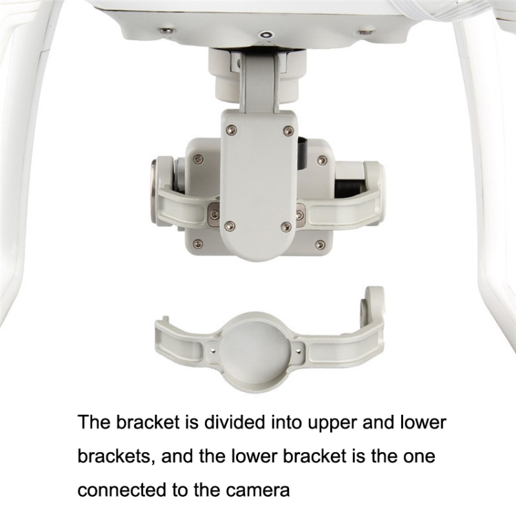 DJI Phantom 4 Pro V2.0 Camera Gimbal Yaw Arm Bracket - Replacement Part