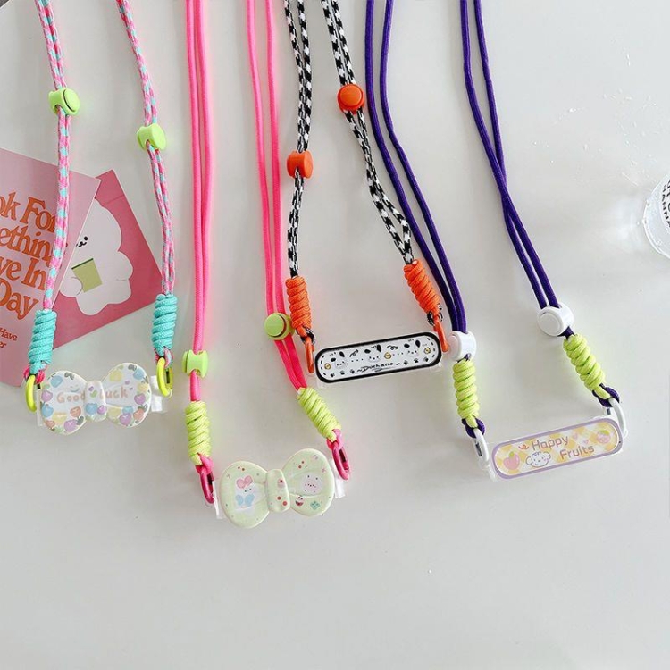 Mobile Phone Case Strap Clip Messenger Mobile Phone Lanyard(Colored Rope+Clip) Mobile Phone Case Strap Clip Messenger Mobile Phone Lanyard(Colored Rope+Clip)