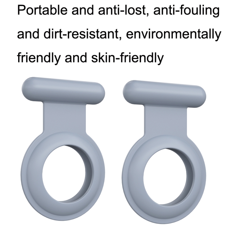 2PCS Tracking Anti-Lost Locator Pin Silicone Cover For Apple Airtag(Orange) 2PCS Tracking Anti-Lost Locator Pin Silicone Cover For Apple Airtag(Orange)