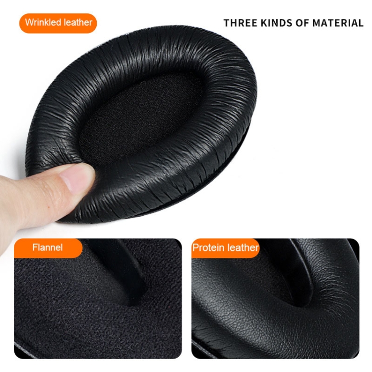 2 PCS Breathable Foam Headphone Sleeves Earmuffs For Sennheiser HD200 Pro, Spec: Velvet 2 PCS Breathable Foam Headphone Sleeves Earmuffs For Sennheiser HD200 Pro, Spec: Velvet