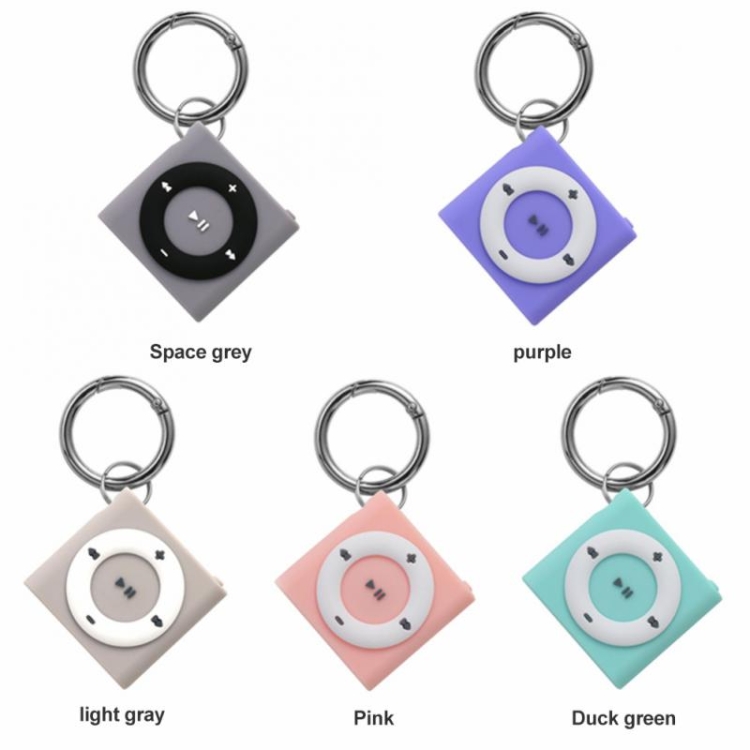 MP3 Shape Protective Case For Airtag Locator Tracker Anti-lost Protective Case(Pink) MP3 Shape Protective Case For Airtag Locator Tracker Anti-lost Protective Case(Pink)