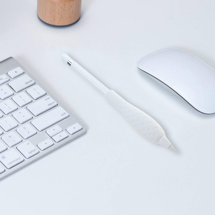Tablet Stylus Pencil Silicone Case For Apple Pencil 1/2 Gen(White) Tablet Stylus Pencil Silicone Case For Apple Pencil 1/2 Gen(White)