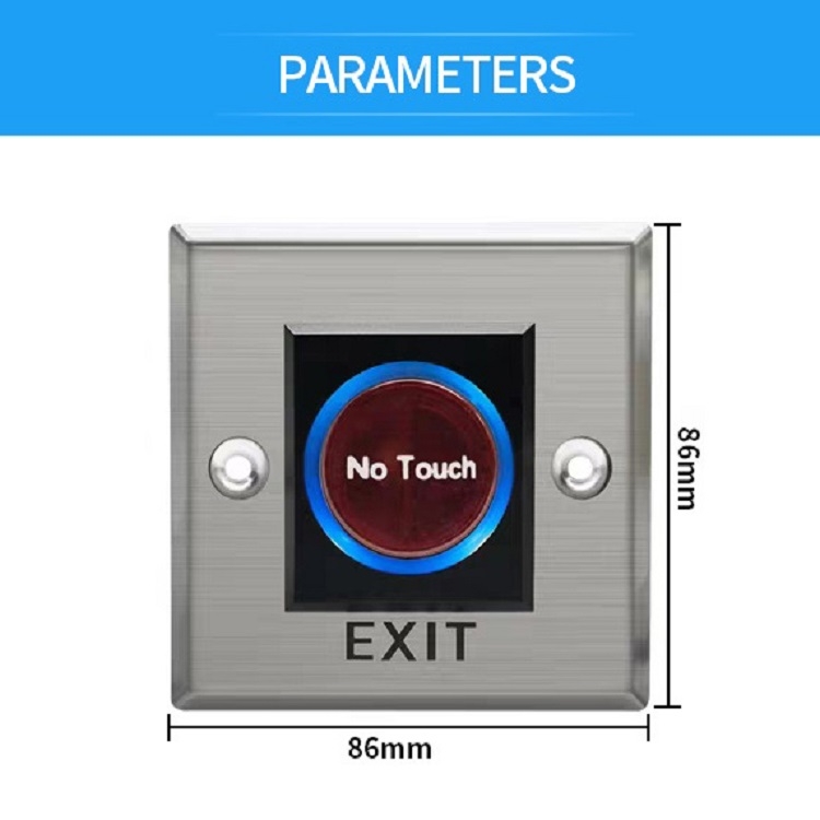 Botón de apertura de puerta de control de acceso sin contacto de inducción infrarroja - 2