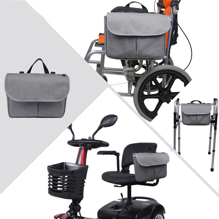 MTP682 Hanging Wheelchair Storage Bag Rehabilitation Walking Bike