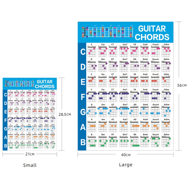 acordes de guitarra de árboles de plástico falsos