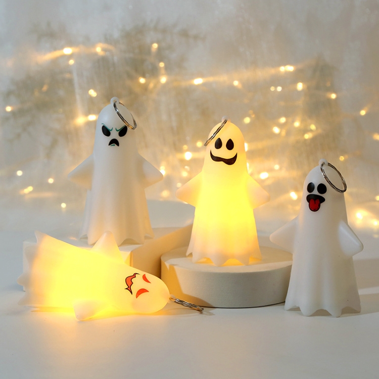 Halloween Decoration Children Portable Ghost Pumpkin Night Light(A Type)