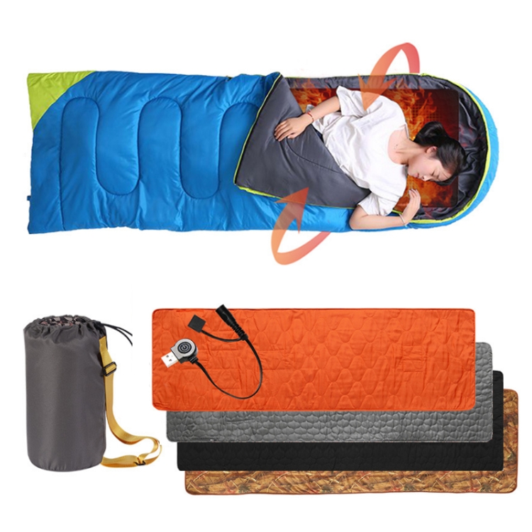 Winter Outdoor Camping Smart Portable Heating Sleeping Pad(Gray) - B5