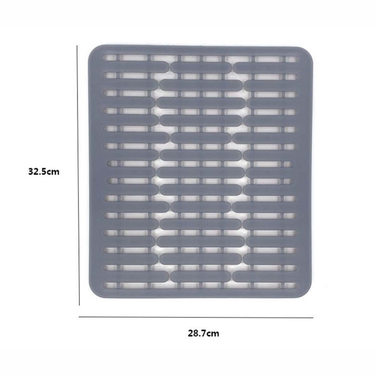 MultiFunctional Silicone Sink Pad NonSlip Thermal Insulation Drain