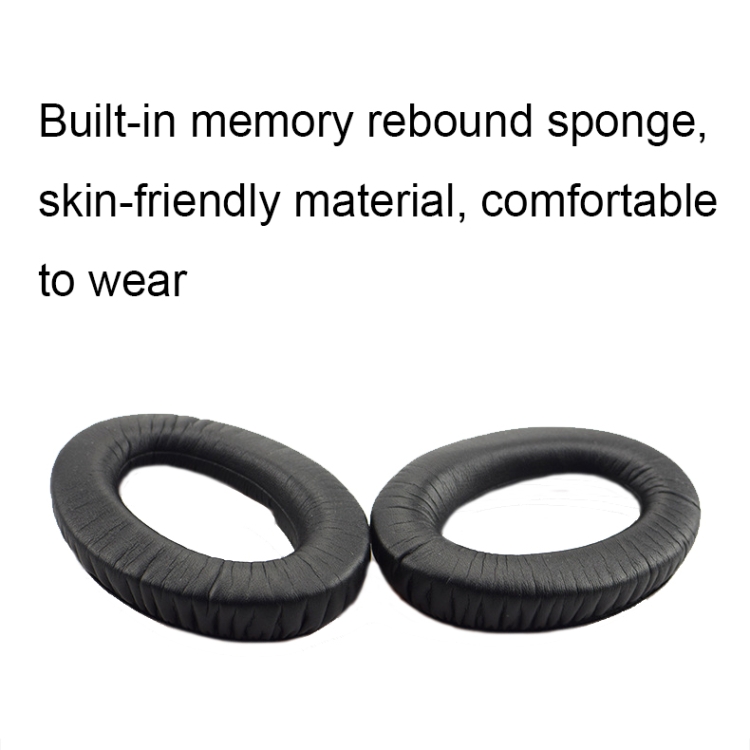 2 PCS Headset Earmuffs Sponge Case For Sennheiser PXC450/PXC350/PC350, Spec: Black Velvet 2 PCS Headset Earmuffs Sponge Case For Sennheiser PXC450/PXC350/PC350, Spec: Black Velvet