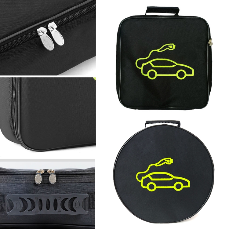 Car Charging Cable Storage Bag Carry Bag For Electric Vehicle