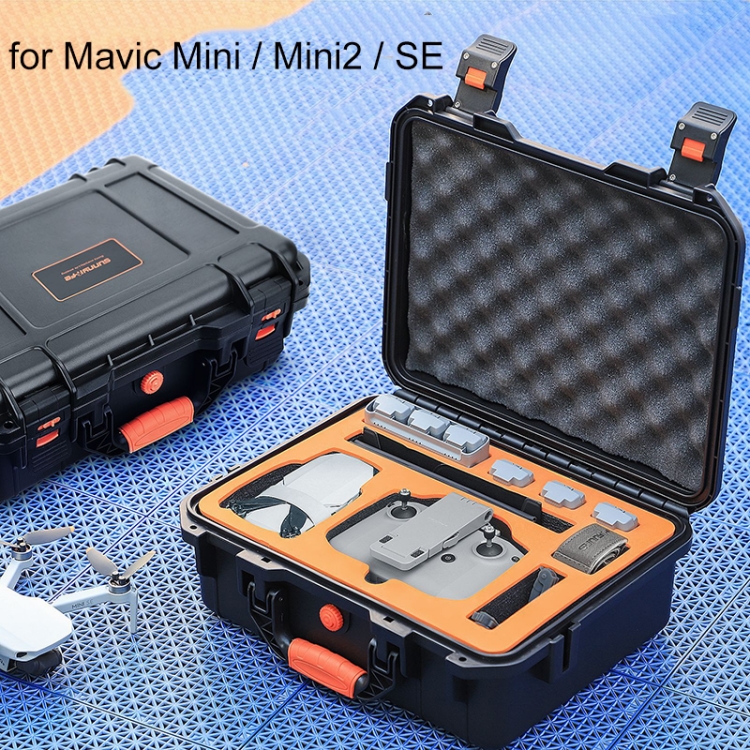 Sunnylife AQX-3 para Mavic Mini / Mini2 / SE Caja de seguridad a prueba de agua Estuche protector de transporte (Negro) - B1