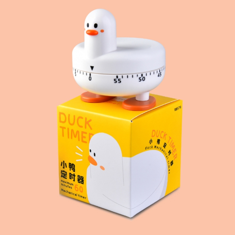 Cartoon Modeling Yellow Duck Kitchen Mechanical Timer Baking - Temu