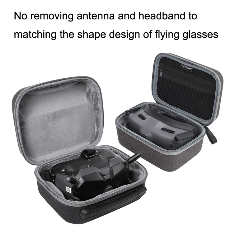 Para gafas voladoras FPV V2, bolsa de almacenamiento de mano Sunnylife - 4