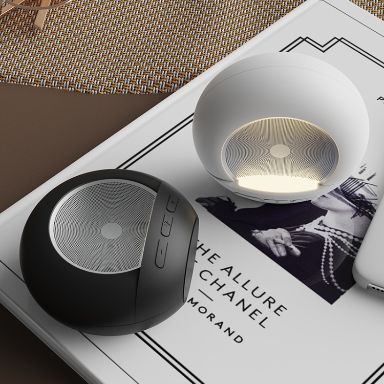 DW06 RGB Night Light BT Small Speaker Mini Subwoofer(White) DW06 RGB Night Light BT Small Speaker Mini Subwoofer(White)