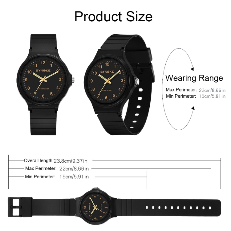 SYNOKE 9109 Digital Display Silent Waterproof Sports Student Watch(Blue)