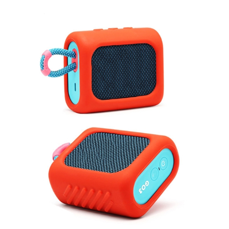 For JBL GO3 Dust-proof Silicone Case Anti-fall Speaker Case(Black) For JBL GO3 Dust-proof Silicone Case Anti-fall Speaker Case(Black)