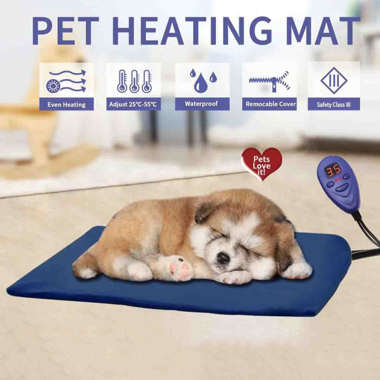 Almohadilla térmica USB para mascotas, manta térmica cálida para