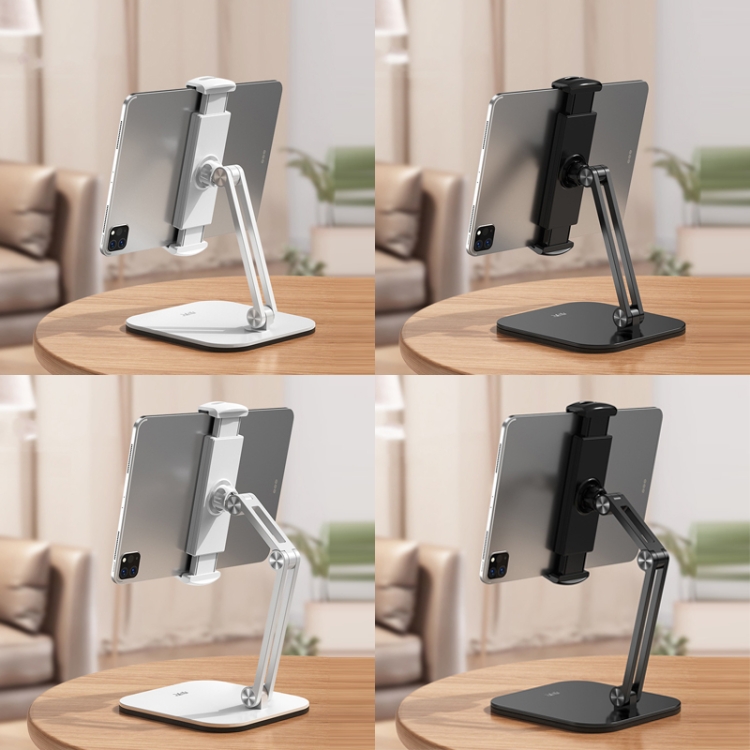 SSKY X27 Tablet Computer Desktop Mobile Phone Adjustable Support Frame, Style: Double Arms (White) SSKY X27 Tablet Computer Desktop Mobile Phone Adjustable Support Frame, Style: Double Arms (White)