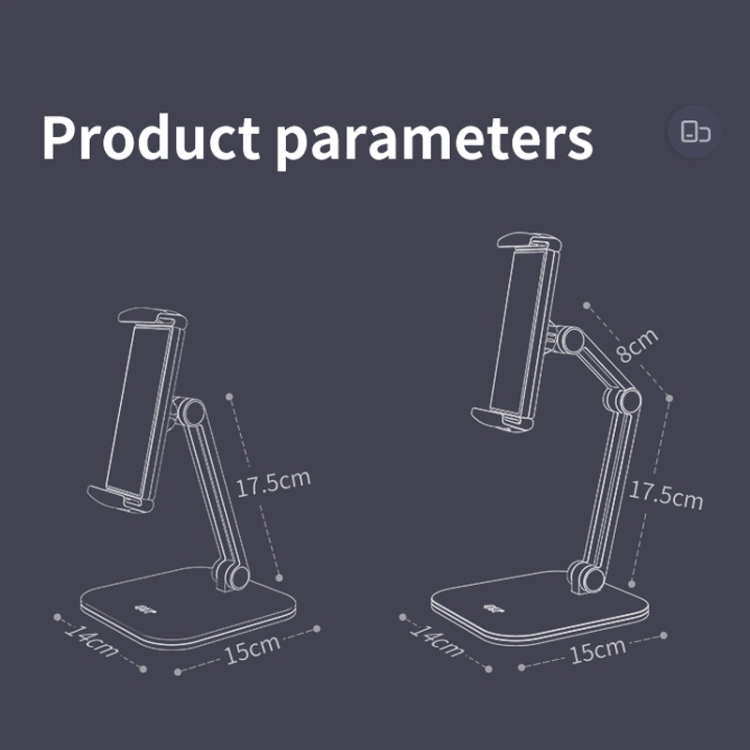 SSKY X27 Tablet Computer Desktop Mobile Phone Adjustable Support Frame, Style: Double Arms (White) SSKY X27 Tablet Computer Desktop Mobile Phone Adjustable Support Frame, Style: Double Arms (White)