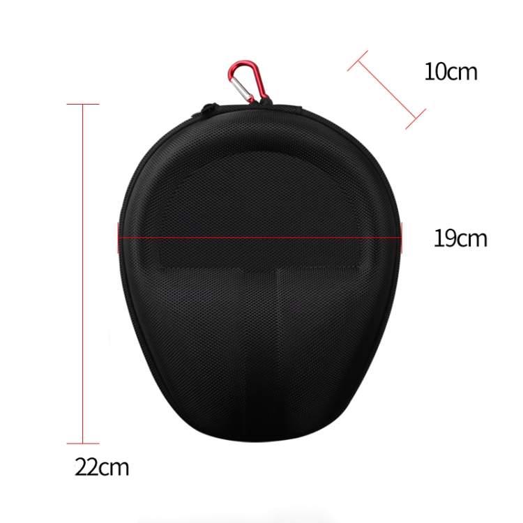 Universal Headphone Organizer Headphone Storage Bag Without Carabiner,Color: Black Universal Headphone Organizer Headphone Storage Bag Without Carabiner,Color: Black