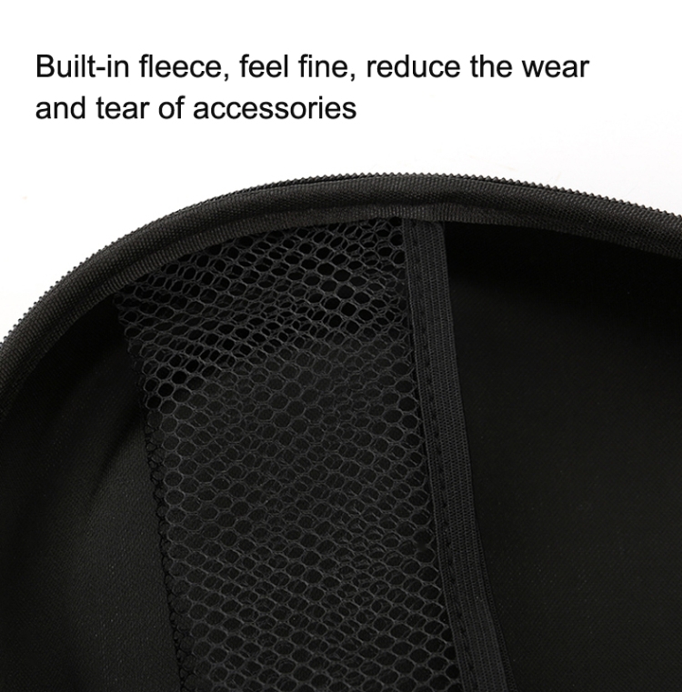 Universal Headphone Organizer Headphone Storage Bag Without Carabiner,Color: Black Universal Headphone Organizer Headphone Storage Bag Without Carabiner,Color: Black