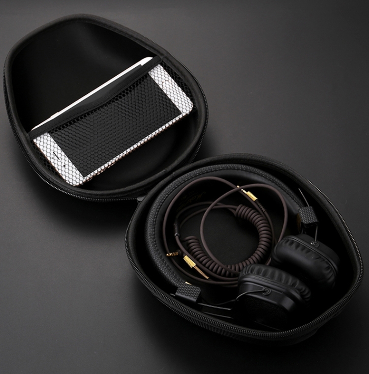 Universal Headphone Organizer Headphone Storage Bag Without Carabiner,Color: Black Universal Headphone Organizer Headphone Storage Bag Without Carabiner,Color: Black