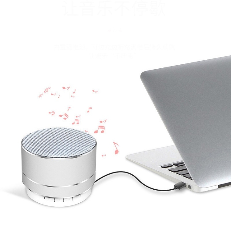 A10 Mini Metal Wireless Bluetooth Speaker(Golden) A10 Mini Metal Wireless Bluetooth Speaker(Golden)