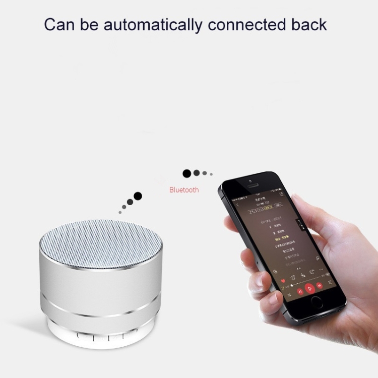 A10 Mini Metal Wireless Bluetooth Speaker(Golden) A10 Mini Metal Wireless Bluetooth Speaker(Golden)