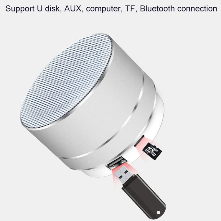 A10 Mini Metal Wireless Bluetooth Speaker(Golden) A10 Mini Metal Wireless Bluetooth Speaker(Golden)