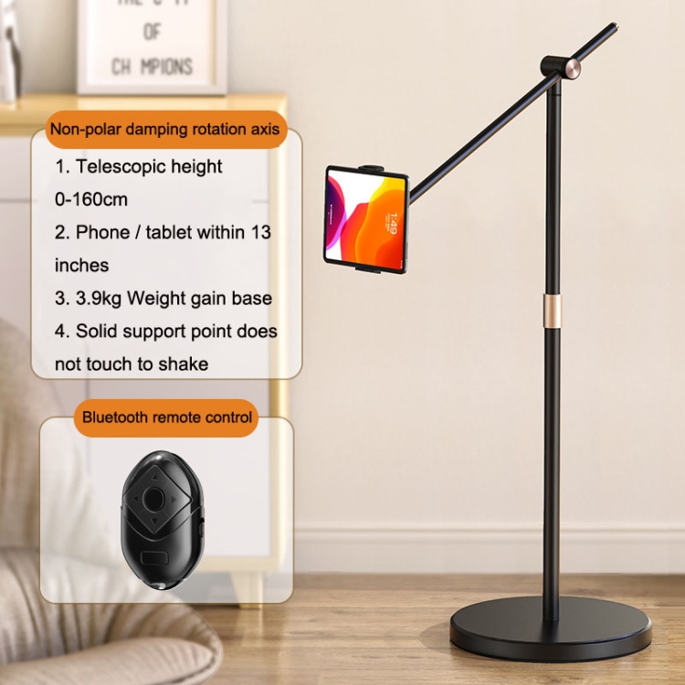 SSKY L16 Live Broadcast Phone Tablet Landing Bracket, Style: Phone Tablet Edition+Bluetooth Remote Control SSKY L16 Live Broadcast Phone Tablet Landing Bracket, Style: Phone Tablet Edition+Bluetooth Remote Control