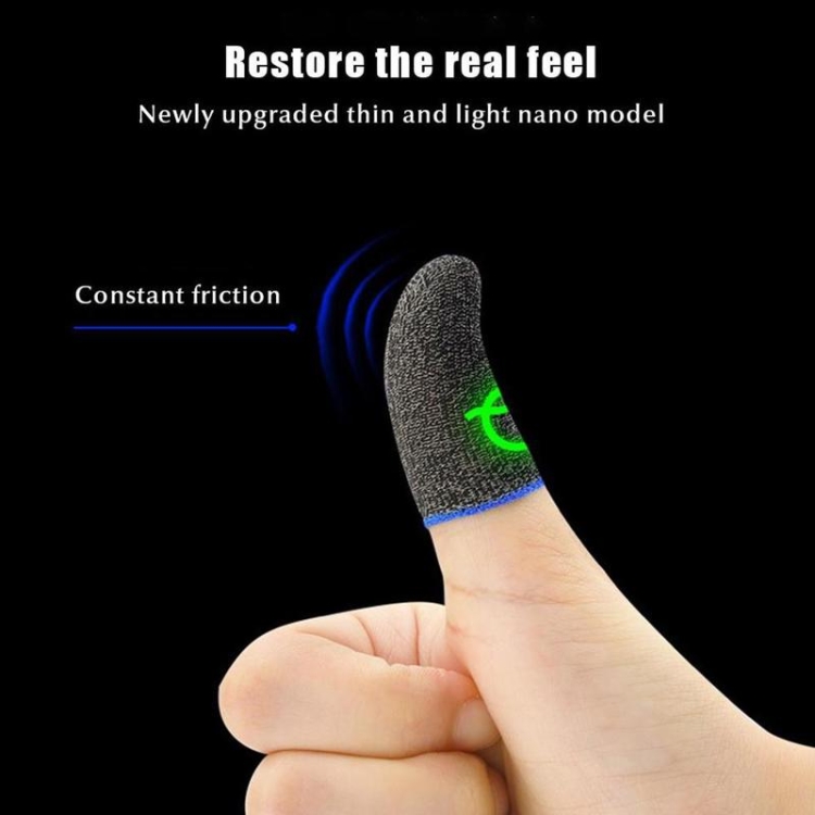 3 Pairs Gaming Finger Sleeve Breathable Luminous Fingertips,Color: Carbon Fiber Yellow 3 Pairs Gaming Finger Sleeve Breathable Luminous Fingertips,Color: Carbon Fiber Yellow