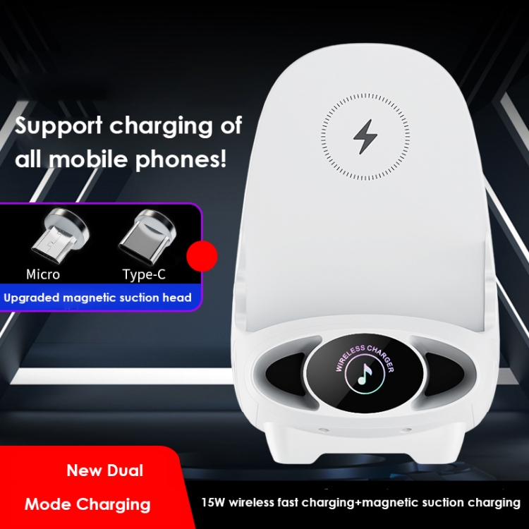 15W Chair Wireless Charger Aromatherapy Phone Stand,Spec: Magnetic Suction Green 15W Chair Wireless Charger Aromatherapy Phone Stand,Spec: Magnetic Suction Green