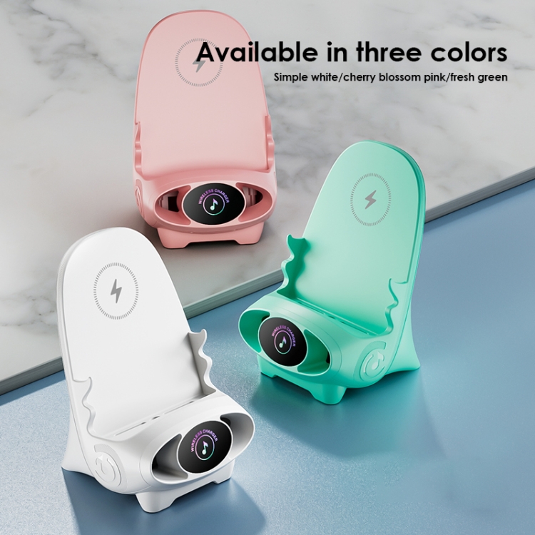 15W Chair Wireless Charger Aromatherapy Phone Stand,Spec: Magnetic Suction Green 15W Chair Wireless Charger Aromatherapy Phone Stand,Spec: Magnetic Suction Green